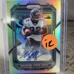 2022 Maurice Jones Drew Silver Auto