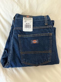 Dickies Jeans Men's Blue Denim Workwear Style Pants New With Tags - different sizes.