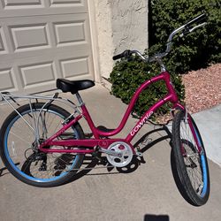 Electra Townie 7 speed flat pedal bike