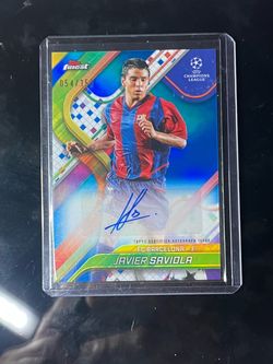 Barcelona legend Javier saviola auto /150
