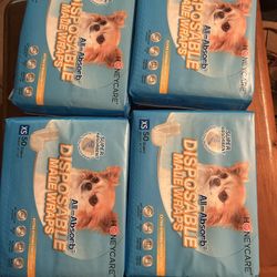 Extra Small Male Dog Wraps 