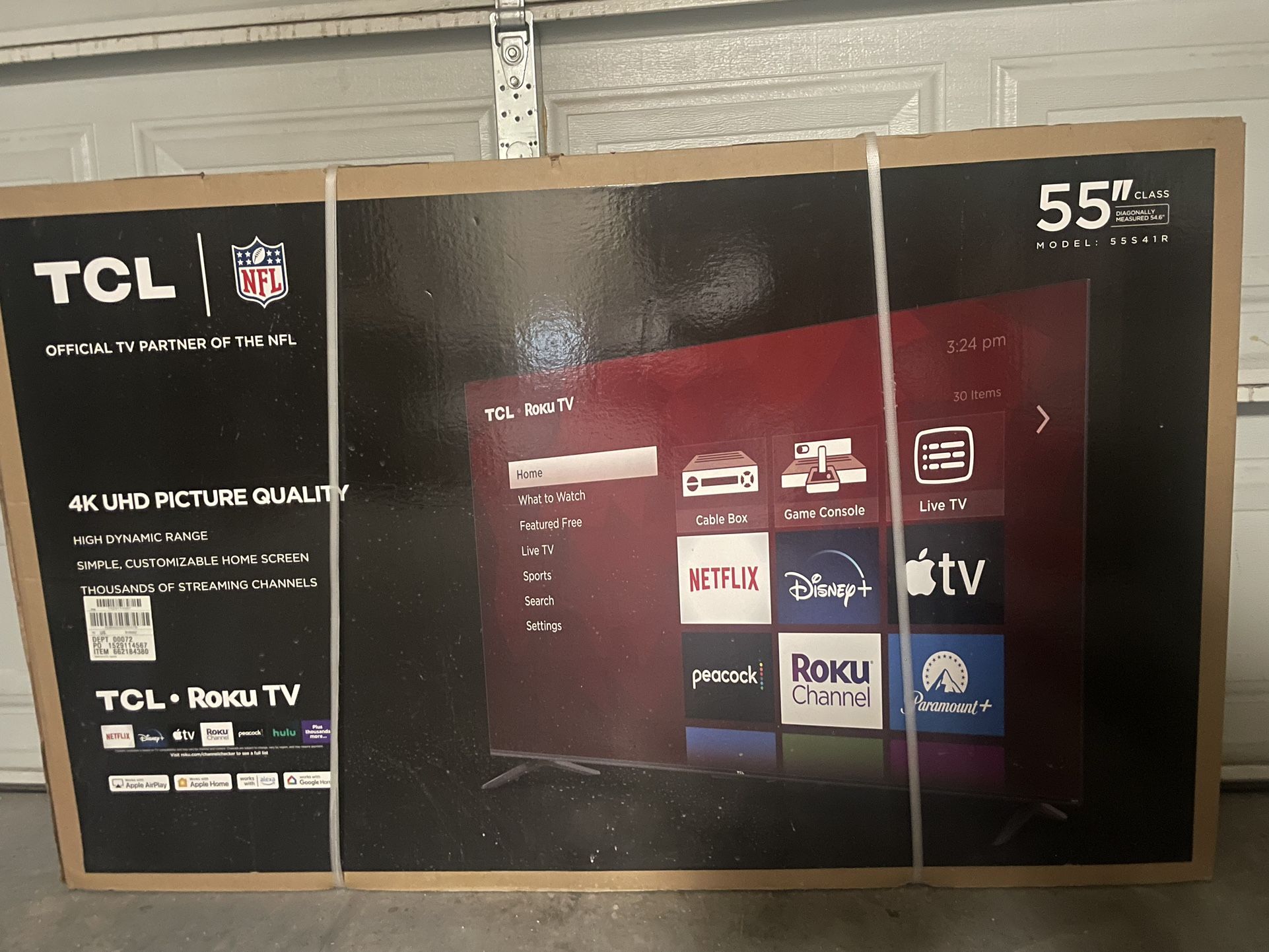 Brand New 4k Roku Tv 55 Inch