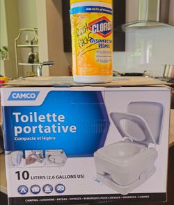 CAMCO Portable Toilet- NEW in box