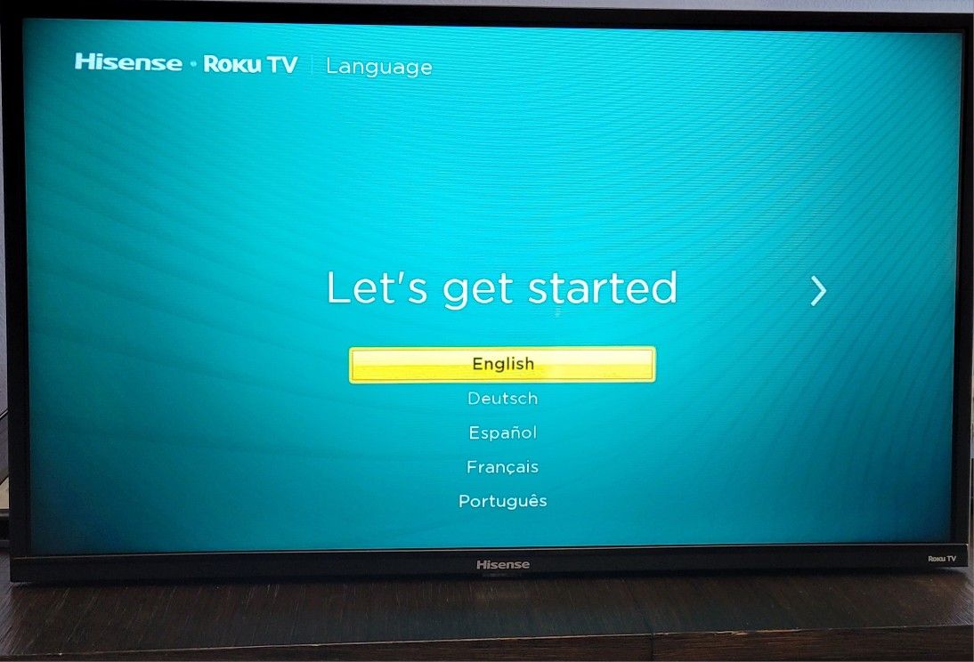 Hisense 32" TV LED-LCD TV Roku Smart
