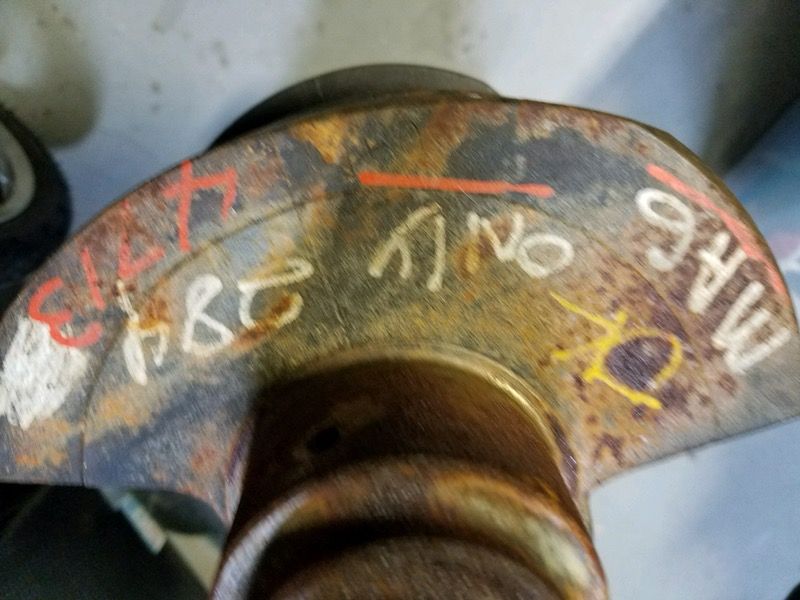 1967 Shelby GT500 428 PI Block and crank