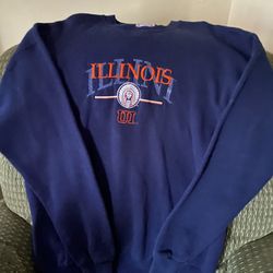 Vintage 90s University Illinois sweatshirt