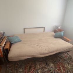 Futon Couch And Pullout Bed 