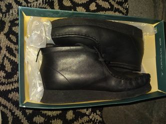 Clarks Wallabees Black Size 10