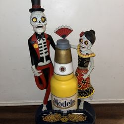 4 FT Tall Modelo Dia De Los Muertos Bobbleheads