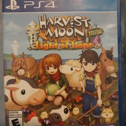 Harvest Moon Light Of Hope For PS4 $15