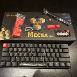 Ducky Mecha Mini Keyboard - 60%, Cherry Blue