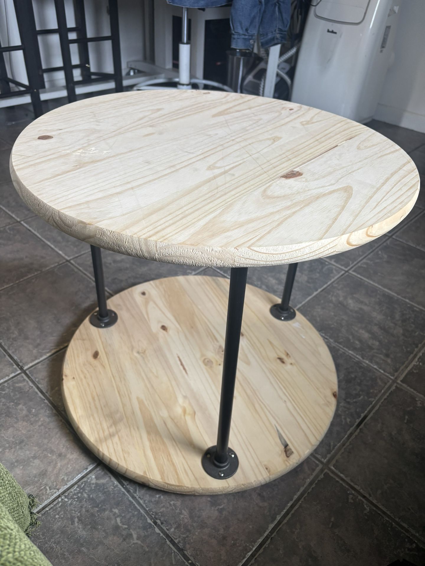 Wooden Lazy Susan – Modern Rustic Design