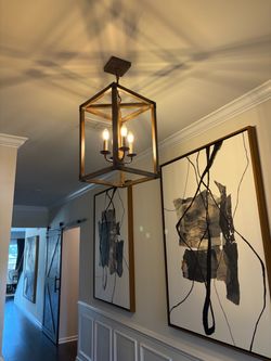 Farmhouse Lantern Pendant Chandelier