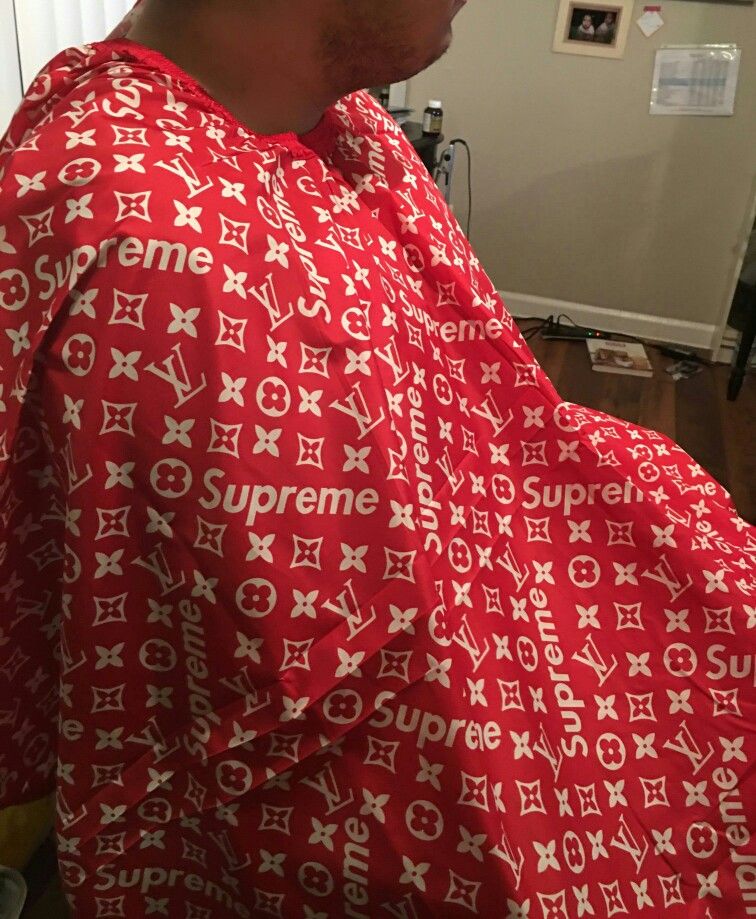 Barber Cape Designer Supreme Louis Vuitton for Sale in Fresno, CA - OfferUp