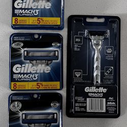 Gillette razor and refills