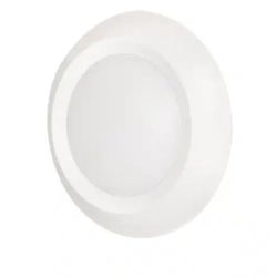 Open Box Commercial Electric 10 in. 18-Watt Adjustable CCT Disk Light LED Flush Mount Light Fixture 1500 Lumens J-Box Compatible 120V Dimmable