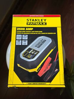 Stanley jump starter