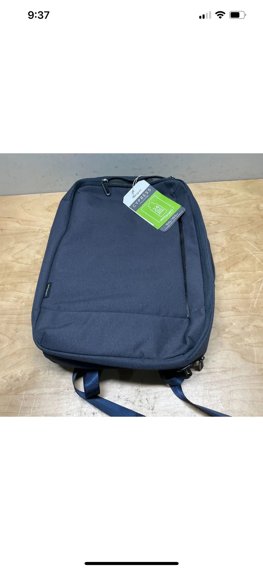 Targus Cypress Collection 15.6" Convertible Backpack Laptop Business