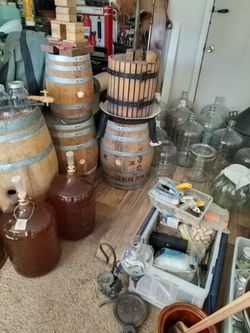 Wine Making Equipment.