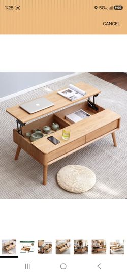 Brand new 100% Solid Wood Living Room Table IN BOX