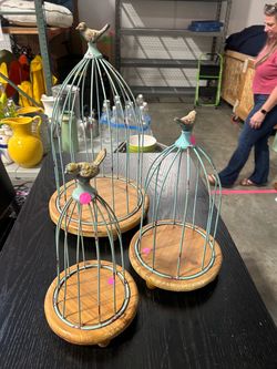 Decorative Bird Cage Set of 3