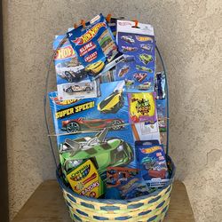 HOT WHEELS EASTER BASKET
