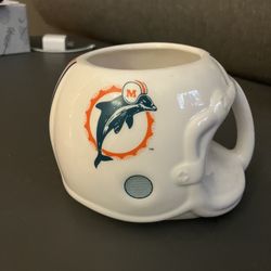 Old School Dolphins Helmet Mug
