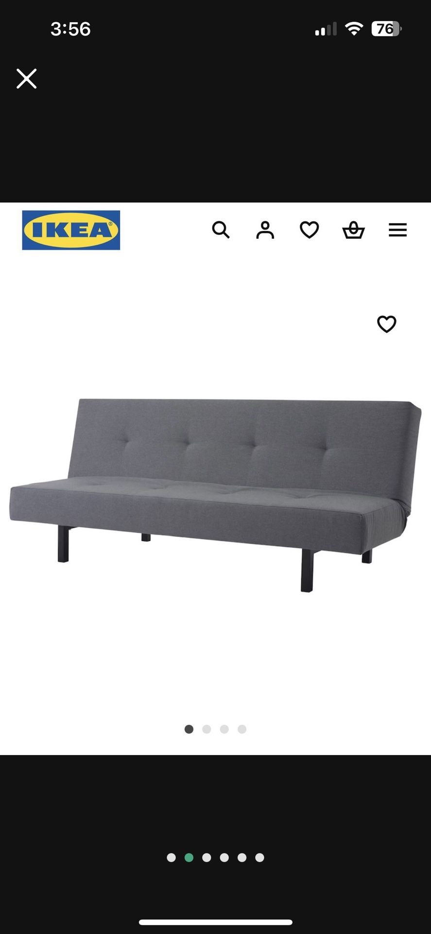 Ikea Balkarp Futon