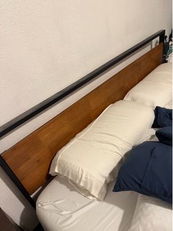 King size platform bed frame