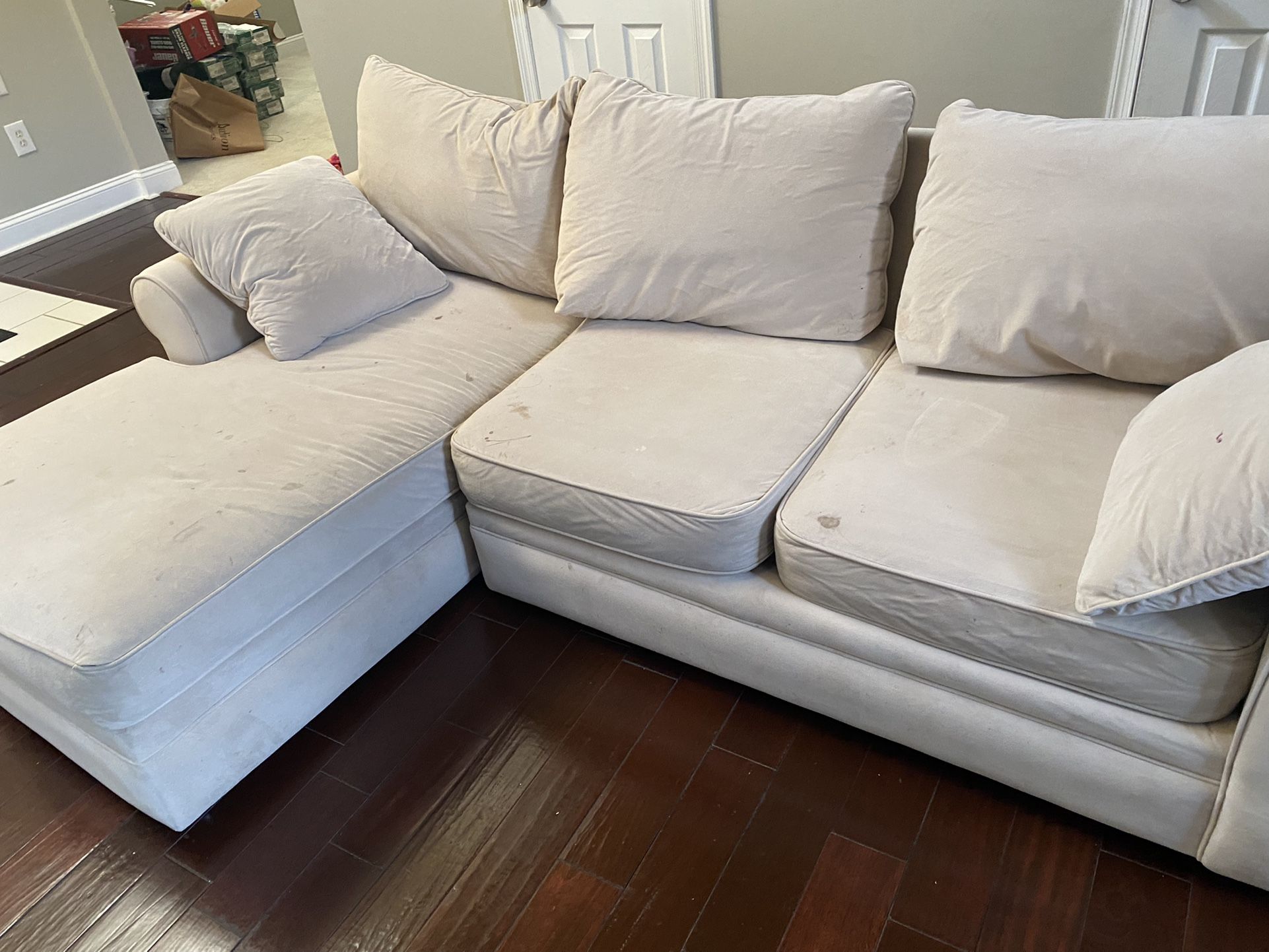 Two Piece Sectional Couch