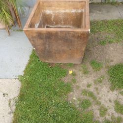 Stone Flower Pots Two Of Them