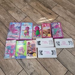 Barney Classic Collection Vhs Lot 11 Halloween Doubled""" Read Description"" 
