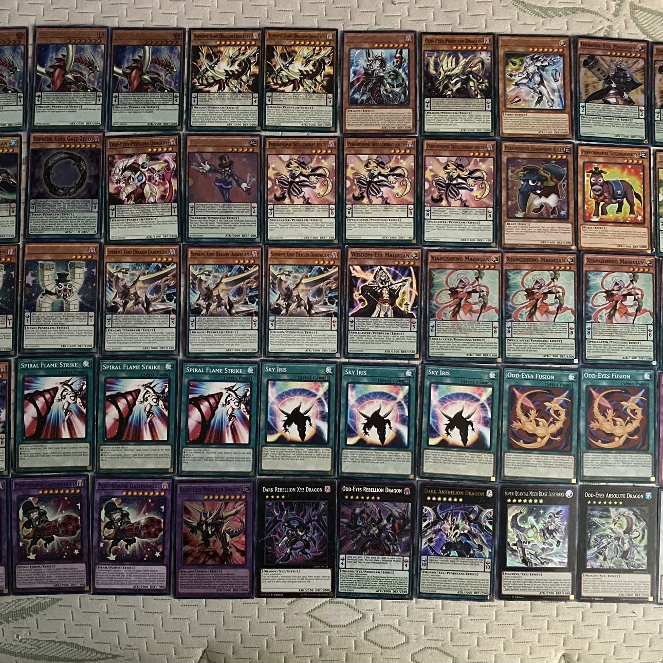 yugioh odd eyes deck CR02-AE037 Odd-Eyes Pendulumgraph Dragon (SR)