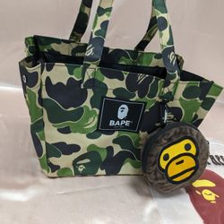 Bundle 2 A bathing ape bape baby milo tote shoulder bag
