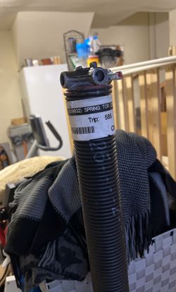 Heavy duty, garage door spring