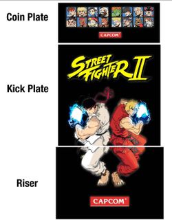 Arcade1up Street Fighter 2 Graphics Kit
