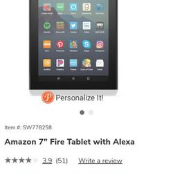Amazon 7in Fire Tablet