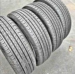 225-65R17 Continental tires 😎☑️For sale 🏷️💯tires usadas en perfecta condición 80%life (4)