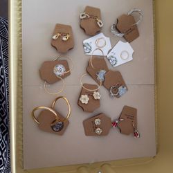 Different Jewelries, Silver And Gold Colors  A1 Set