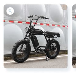 Dual Battery Moto Style Electric Bike: Ripper Pro