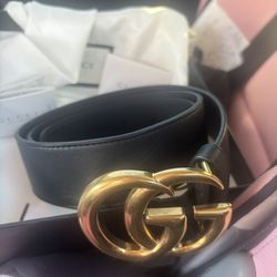 Black Womens Gucci Belt