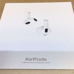 AirPods (3rd Generation) Wireless Earbuds with Lightning Charging Case.(SEND OFFERS)