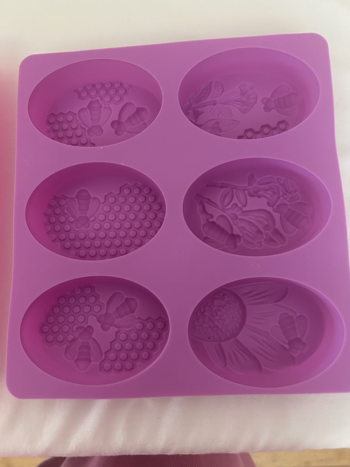 New silicon for soap or candles