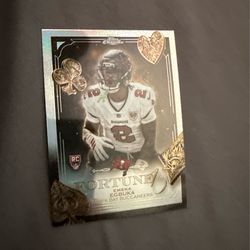 2025 Topps Chrome Emeka Egbuka Refractor RC Fortune 15 Bucs #F15-21