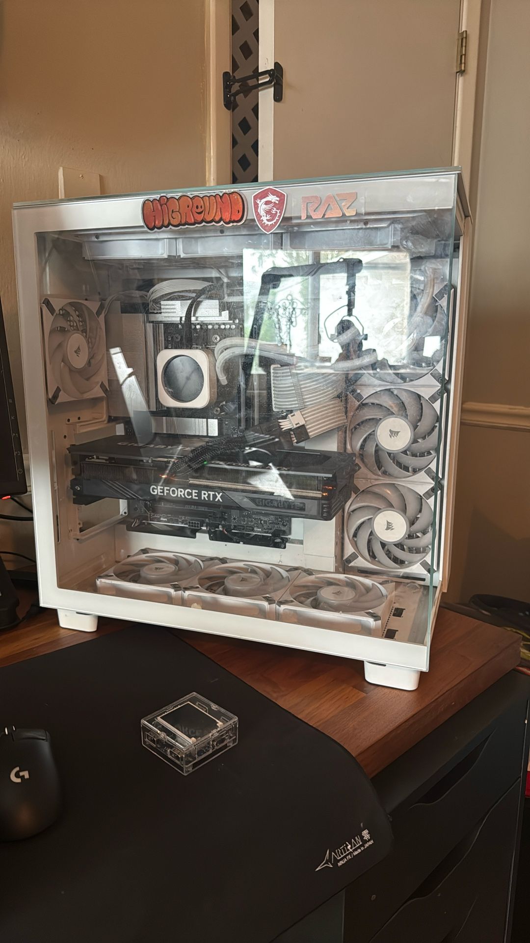 HIGH end dual pc setup ( can sell parts separately)