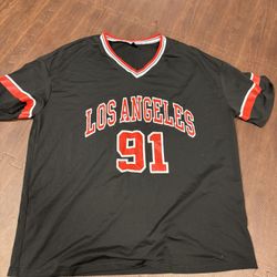 Black And Red Jersey - Size M