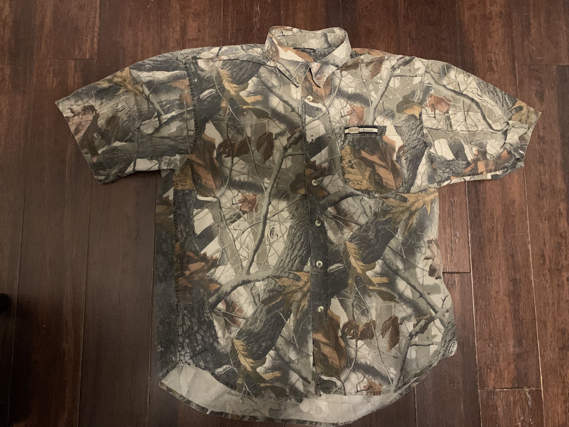Camo Button Up Shirt