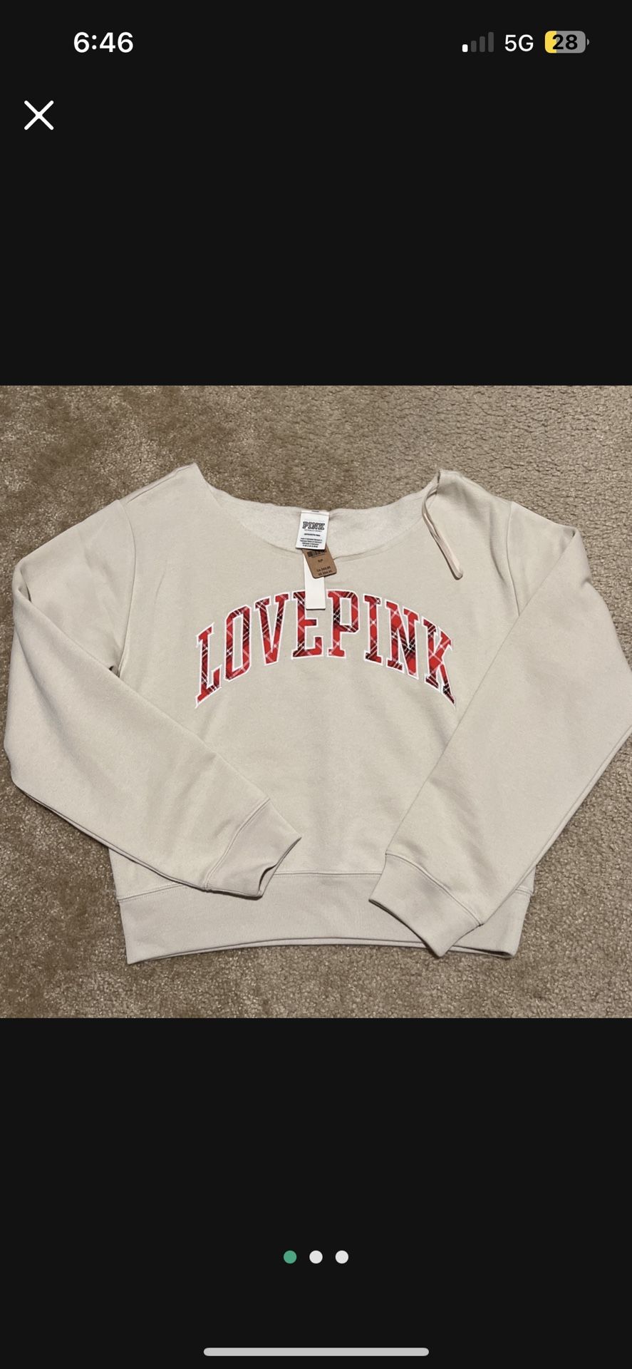 VS PINK Sweater Size Small