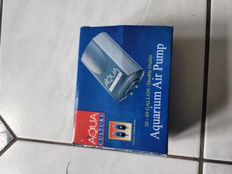 20 - 60 Gallon Aquarium Air Pump