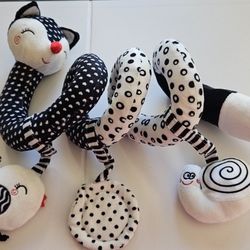 Spiral Hanging Carseat and Stroller Plush Toys